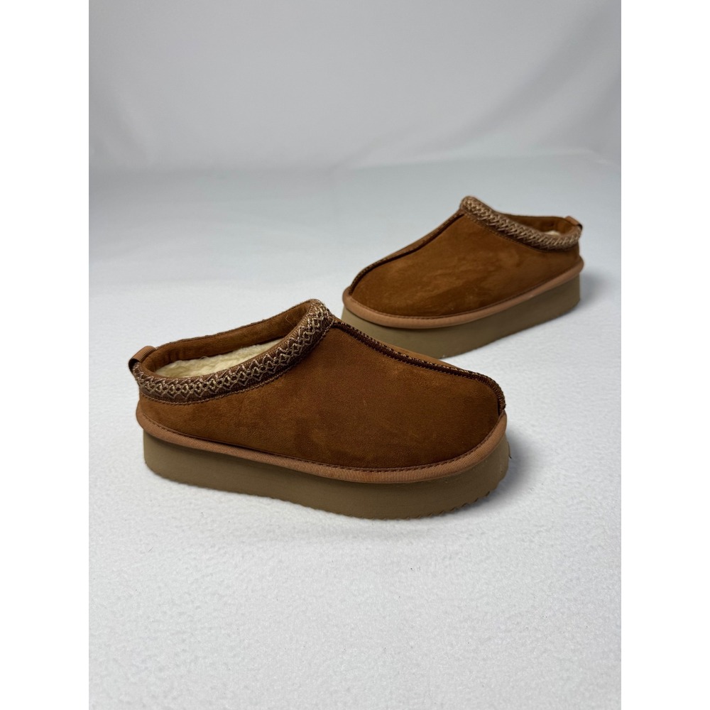 Bohemian Hey Girl by Corkys Womens 8 Pillow Talk Platform Slipper Chestnut Brown